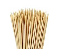 Mr. Gadget Solution® Tooth Picks Wooden Bamboo Stick Dental Floss Toothpick Cocktail Fruit Cheese