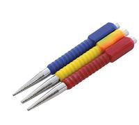 Mr Gadget Solutions 3pc Color Coded Nail Punch Set 1/32'' 1/16'' 3/32'' 1.5/2/3mm Bright & Panel Pins