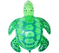 Mr. Gadget solutions Blow Up PVC Inflatable Turtle Play Ride On Swimming Float Toy Rafting For Beach & Pool Party -Reusable