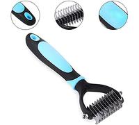 Mr. Gadget solutions® Fashion Pet Fur Knot Cutter Shedding Remove Grooming Brush Comb Metal Blade Dog Pet Knot Hair Cutter