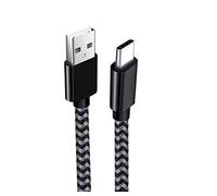 Mr.Gadget Solutions® For ipad pro 2018 Type C Data Sync Charger Charging Cable Braided USB -1m Grey