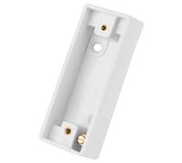 Mr. Gadget's Solutions 16mm Single 1 Gang Surface Mount Slim Pattress Back Box Wall Socket Light Switch