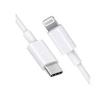 Mr.Gadget's Solutions 1M/3.3 FT Type-C to 8-Pin Cable, High-Speed Charging and Data Transfer, Fast Charge Compatible with iPhone 14/13/12/11 Pro Max/iPad Pro - White