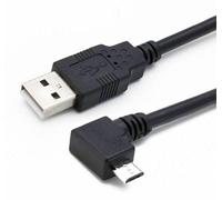 Mr Gadget's Solutions 1m Right Angle Micro USB Charger Cable Compatible with TomTom Go 6200 Sat Nav