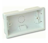 Mr. Gadget's Solutions 2 Gang Double Socket & Electrical Switch Socket Dry Lining Back Box