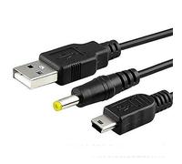 Mr. Gadget's Solutions 2 in 1 USB Data Transfer charger Charging Cable Lead Cord for PSP 1000 2000 3000