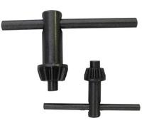 Mr.Gadget's Solutions 2 Piece Chuck Key Set, Black/Blue, Manual, 8mm 10mm 13mm Sizes, Plastic and Metal Construction