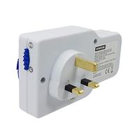 Mr. Gadget's Solutions 24-Hour Plug-In Timer Switch with Additional Socket - White