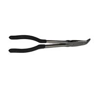 Mr.Gadget's Solutions 280mm Bent Nose Plier, Alloy Steel, 45 Degree Angle, Non-Slip Grip, for Professional Workshop