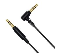 Mr. Gadget's Solutions 3.5mm Gold Plated Straight Male to Right Angled Male Stereo Cable - Gold Plated Connectors