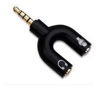 Mr. Gadget's Solutions® 3.5mm Stereo Audio Male to 2 Female Headphone/Mic U Splitter Cable
