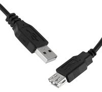 Mr. Gadget's Solutions 3-Meter-Long Fast Charging USB Data Sync transfer 2.0 EXTENSION Cable Lead A Male To A Female SHIELDED Black