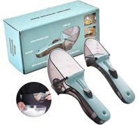 Mr. Gadget's Solutions 6-in-1 Adjustable Measuring Cup Spoon - Precise Kitchen Tool for Flour, Sugar, Oil