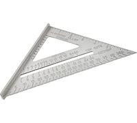 Mr. Gadget's Solutions® 6 Inch Aluminium Roofers Square Speed Square 150mm Impact Resistance Body - 6” (150mm)
