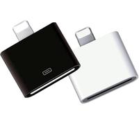8 Pin Male to 30 Pin Female Adapter Compatible With iOS Devices7 6 6S 5 5S 5C 6S Plus 7 Plus 8 & 8 Plus SE and More Old To New Only For Fast Charging-Black Or White