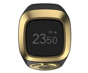Mr.Gadget's Solutions Black Zikr Ring,Ring count reminder,Muslim Prayer timing reminder,LED display, Bluetooth connection, multi-time optional-22mm (Black)