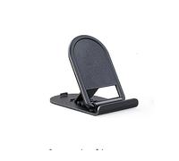 Mr. Gadget's Solutions C141 Folding Hands-free Phone Holder Adjustable Anti-slip Desktop Stand - Black