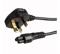 Mr. Gadget's Solutions C5 Mains Cable Lead/UK Type Plug For Laptop Adapter Dell Laptop Power Supplies - 5m