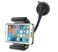 Mr. Gadget's Solutions Car Bluetooth FM Transmitter with Charger and Phone Holder Compatible With Car MP3 Player Bluetooth Wireless Hands-Free Car Kit Car Holder Universal Car bt8112 Black