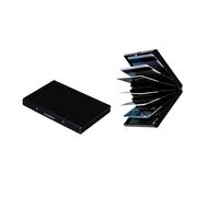 Mr.Gadget's Solutions Credit Card Holder Protector 10 Slots Metal RFID Wallet Metal Credit Cards Holders Case Wallet for Women & Men