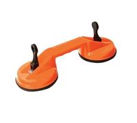 Mr.Gadget's Solutions Double Suction Cup Glass Lifter - 118mm Heavy-Duty Dual Suction Pads with Locking Handles for Glass, Mirrors, Hammocks, and Repairs - Durable & Ergonomic Design