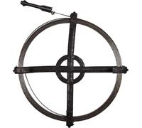 Mr.Gadget's Solutions Drain Cleaner and Unblocker, Spring Steel Coil, 450cm Length, Heavy Duty Plunger for Sinks and Pipes with Storage Holder