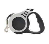 Mr. Gadget's Solutions Durable Dog Leash Automatic Retractable Nylon Dog Lead Extending Puppy Walking Running Leads For Small Medium Dogs Pet Supplies 5m- Grey