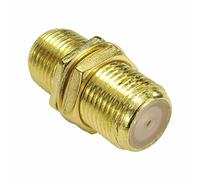 Mr Gadget's Solutions F Type Female Connector Screw Coupler Satellite Coaxial Cable Joiner