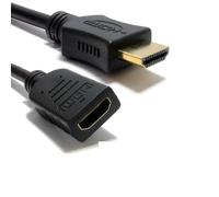 Mr. Gadget's Solutions HDMI 1m Male to Female Extension Cable Compatible With Amazon Fire Stick TV