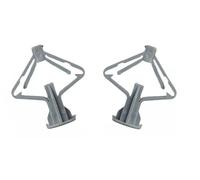 Mr.Gadget's Solutions Heavy Duty Aircraft Expansion Bolts and Anchors - Gray Poly Toggle Screws for Gypsum Board & Hollow Walls, Plastic Expansion Tube Pipe Anchors (100pc)