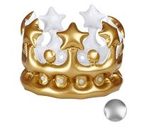 Mr. Gadget's Solutions Inflatable Toys Fancy Hen Stag Gift Kids Party Adult Crown King Crown Queen Crown Fun Novelty Accessory For Kids