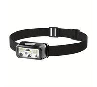 Mr.Gadget's Solutions LED Head Torch, USB Rechargeable Headlamp, Ultra Bright, for Outdoor Activities