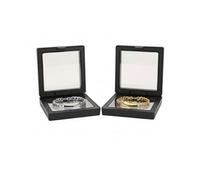 Mr.Gadget's Solutions Men’s Gold & Silver Custom Engraved Bracelet - Personalized Metal ID Jewelry with 5 Font Options, Stylish Gift for Him (Silver)