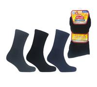 Mr.Gadget's Solutions Men's Thermal Non Elastic Socks - Pack Of 3 - Assorted Colours Pack