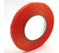 Mr. Gadget's Solutions MGS Double-Sided red Transparent Silicone Waterproof Tape Durable Heat Resistant
