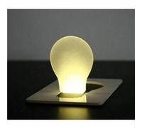 Mr.Gadget's Solutions Mini Portable Pocket Card Wallet LED Light Torch Flashlight Flash Lamp Credit Card Lightbulb