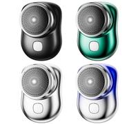 Mr. Gadget's Solutions Mini Shaver USB Rechargeable Pocket Sized Portable Electric Shaver for Men