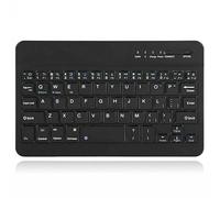 Mr.Gadget's Solutions Mini Wireless Bluetooth Keyboard, Ultra Slim Wireless Keyboard UK Layout Quiet Portable Design Compatible with Windows, Android, Laptop, Tablet & Multi-Devices