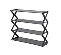 Mr. Gadget's Solutions Modern (4-Tier) SHOE RACK, Space saver shoe rack, Suitable for Home, Living Room, Balcony 50cm Length for Home & Offices