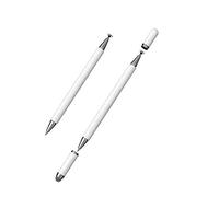 Mr. Gadget's Solutions Multi Tip Capacitative Stylus Pen For Tablets, Phones And Touch Screen Equipment - White
