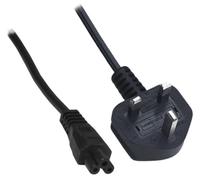 Mr. Gadget's Solutions New 5m Clover Leaf Power Mains Lead IEC C5 for LG LED/LCD TVs 5 Metre Long Cable