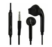Mr.Gadget's Solutions OEM Wired Headset with Microphone, 3.5mm Jack, Volume Control, for Sam-sung Galaxy S3/S4/S5/S6/S7/S8, & Android Devices Black