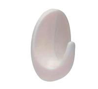 Mr. Gadget's Solutions Pack of 3 Extra Large 6.1cm Self-Adhesive Plastic Hooks - Heavy-Duty Oval Wall Hooks for Home, Kitchen, Bathroom & Office Organization, Damage-Free Hanging