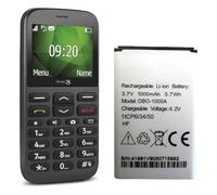 Mr. Gadget's Solutions® Replacement Battery DBO-1000A Compatible With DORO 1372/2404 / 1370/6060/6040/330 /332/7439 / 1360 1000mAh