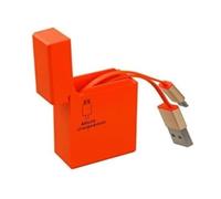 Mr. Gadget's Solutions Retractable Micro USB Data & Sync Charger Charging Cable Compatible With Galaxy S2, S3, S4, S5, S6 and All Other Micro USB Devices. - ORANGE