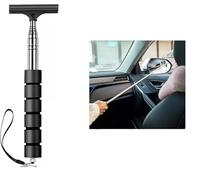 Mr.Gadget's Solutions Retractable Rearview Mirror Wiper - Side Mirror Cleaning Tool for Cars, SUVs & Trucks