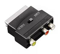 Mr. Gadget's Solutions RG To To Composite RCA Scart Adapter With Input And Output Switch