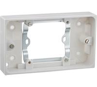 Mr. Gadget's Solutions SINGLE TO DOUBLE 13A SOCKET CONVERTOR, White