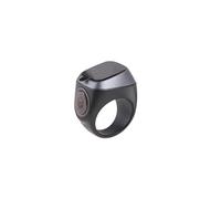 Mr.Gadget's Solutions Smart Namaz Zikr RIng Muslim Prayer Reminder, OLED Display, Tasbih Counter, Smart Ring, Wearable Technology, Waterproof (Grey 22MM)