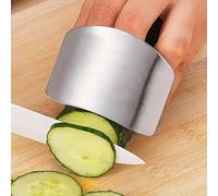 Mr.Gadget's Solutions Stainless Steel Finger Guard Cutting Protector Hand Kitchen Safe Slice Tool for Chef - Cooking Avoid Hurting When Slicing and Chopping